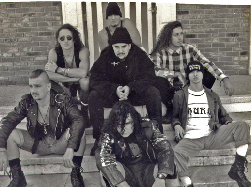 Collapsing Lungs press photo, 1991.